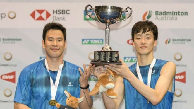 Ko Sung Hyun/Shin Baek Cheol juarai Australian Open 2019.