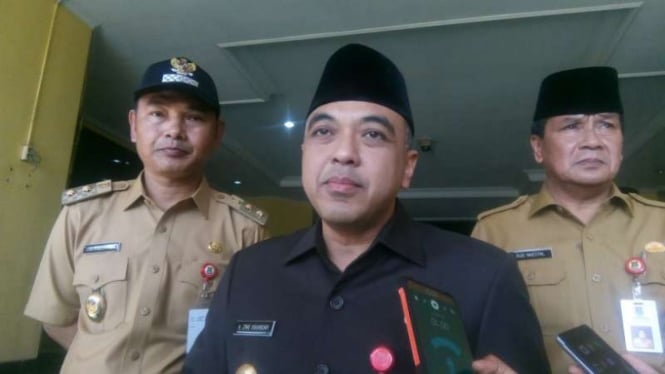 Bupati Tangerang Ahmed Zaki.