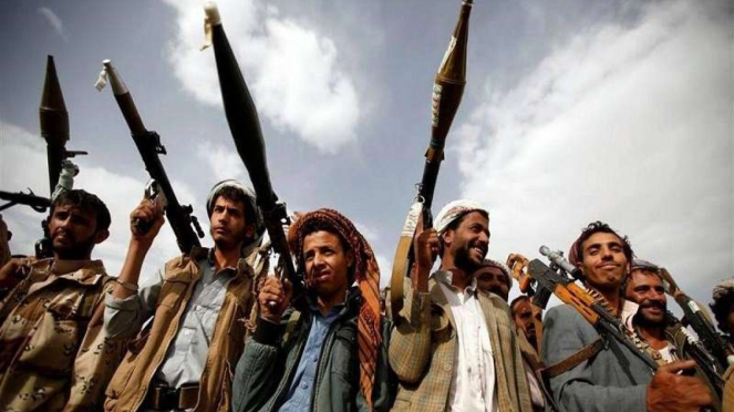 Kelompok milisi hutíes de Yaman