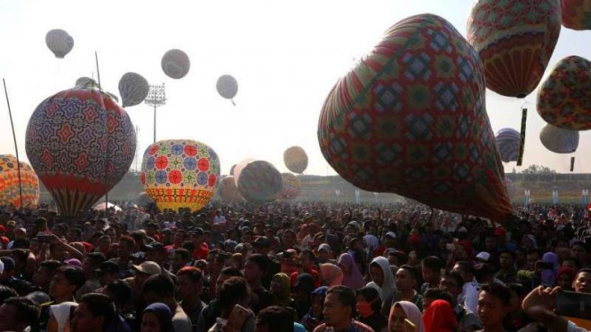 Java Balon Festival di Pekalongan 