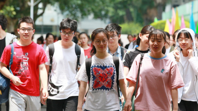 Mahasiswa asal China.-Getty Images
