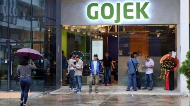 Kantor Gojek di Singapura.