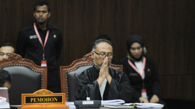 Ketua Tim Hukum Prabowo-Sandi, Bambang Widjojanto.