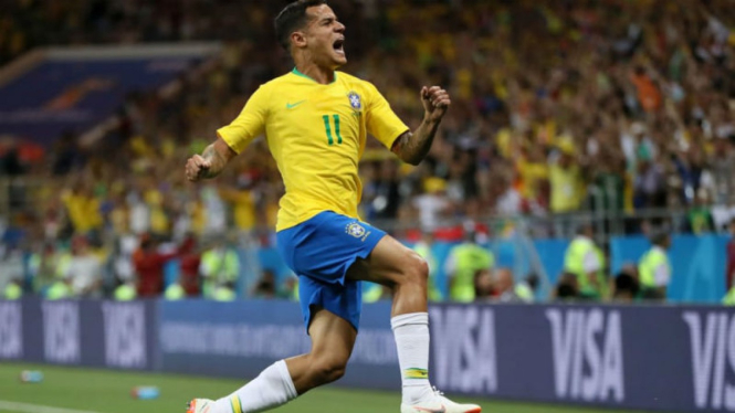 Gelandang Brasil, Philippe Coutinho