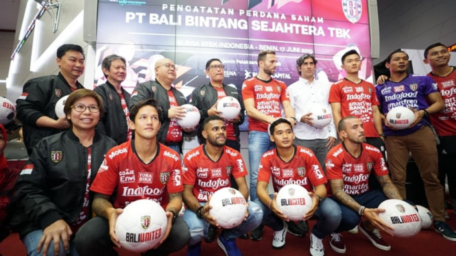 Bali United resmi melepas saham ke publik