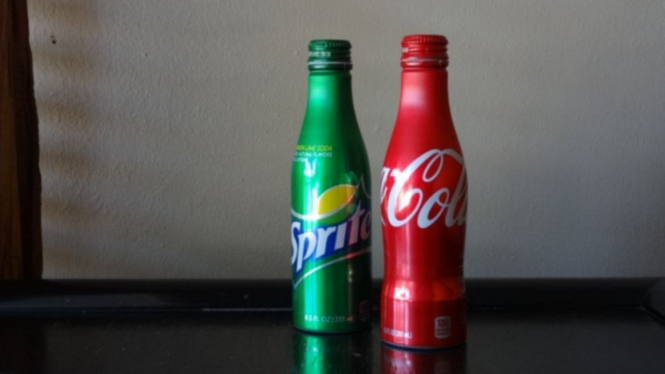 Sprite dan Coca Cola