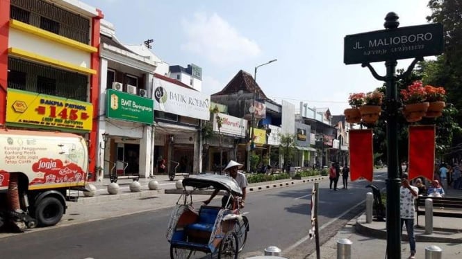 Jalur pedestrian Jalan Malioboro, Yogyakarta