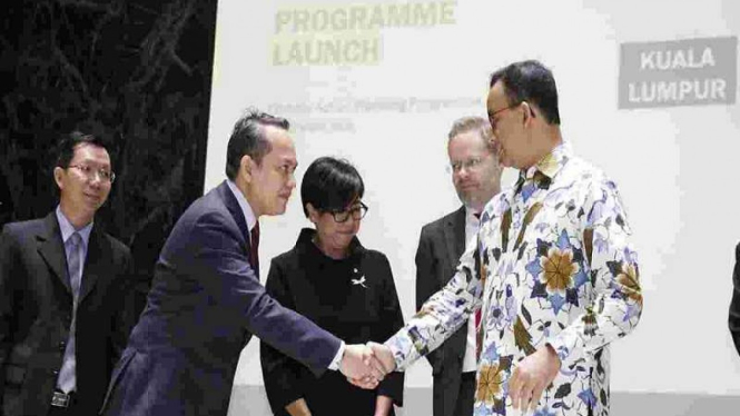Gubernur DKI Jakarta Anies Baswedan di Program C40 Climate Action Planning 