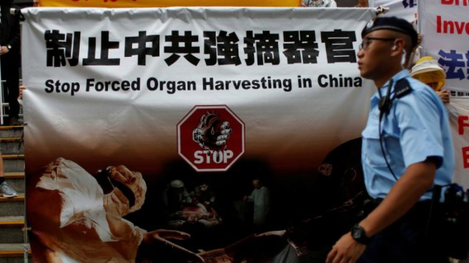 Kelompok yang tergabung Tribunal China mengatakan ada bukti jelas soal pengambilan organ tubuh secara paksa.