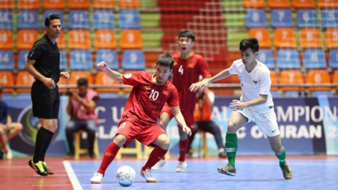 Timnas futsal Indonesia U-20 bermain di Piala Asia U-20