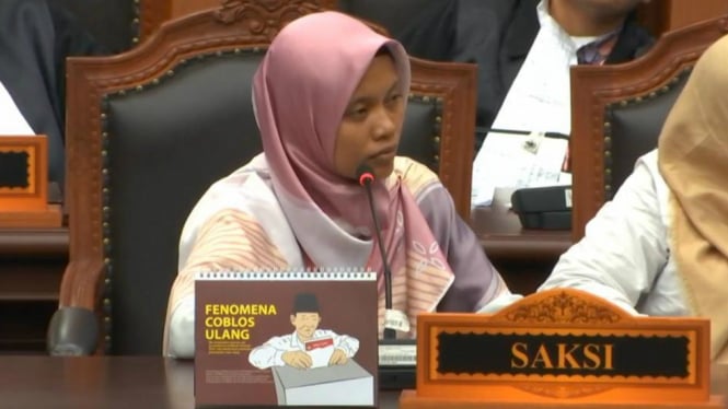 Nur Latifah, salah satu saksi Prabowo-Sandi di MK.