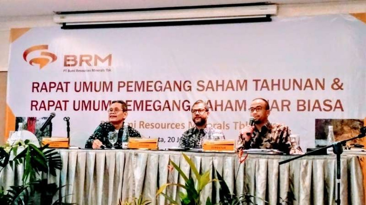 Foto Bumi Resources Minerals Ubah Susunan Direksi, Berikut Namanya ...