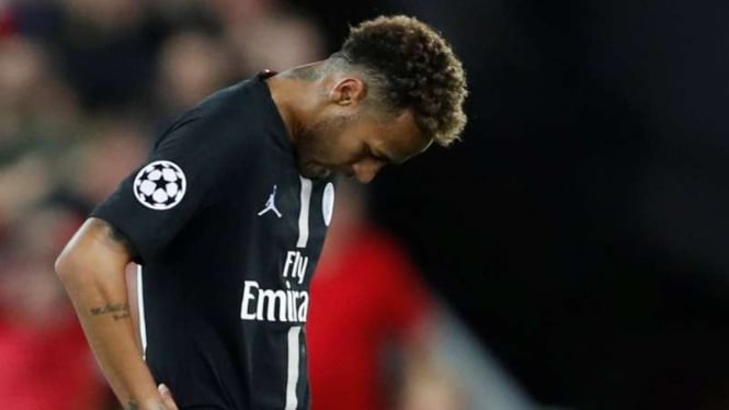 Penyerang Paris Saint-Germain (PSG), Neymar Jr.