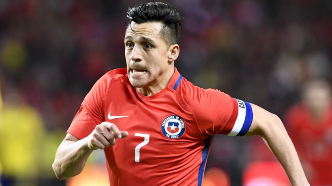 Striker Chile, Alexis Sanchez