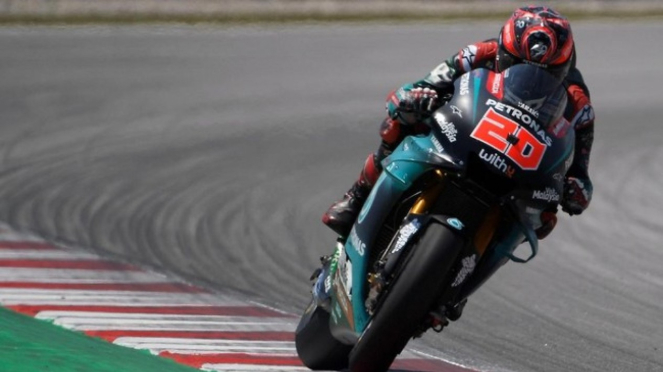 Pembalap tim Petronas Yamaha SRT, Fabio Quartararo