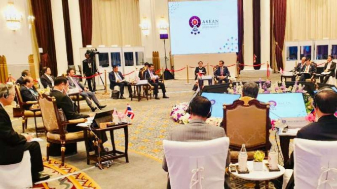 Pertemuan retreat Konferensi Tingkat Tinggi (KTT) ke 34 ASEAN.