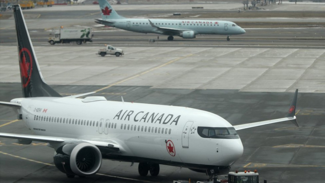 Air Canada mengatakan mereka sedang menyelidiki insiden ini. - Getty Images