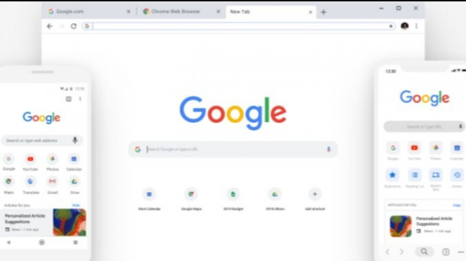 Tombol Reload di Google Chrome.