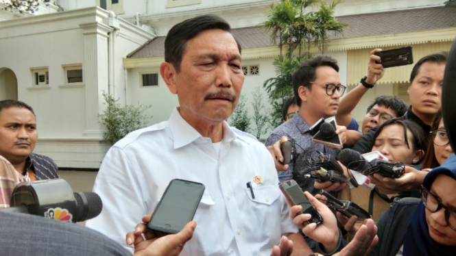 Menteri Koordinator Bidang Kemaritiman dan Investasi, Luhut Binsar Pandjaitan.