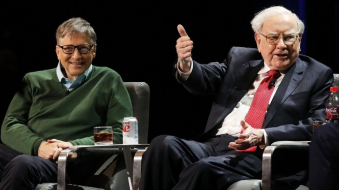 Buffett Adalah Pahlawan Bagi Karier Bill Gates. (FOTO: Inc.com)
