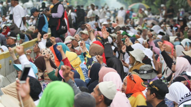Aksi Massa  Jelang putusan sengketa Pilpres 2019