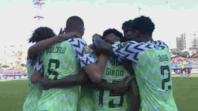 Timnas NIgeria di Piala Afrika 2019