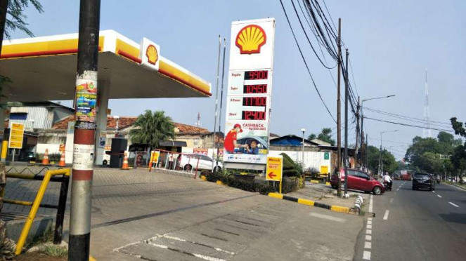 SPBU Shell di Jakarta