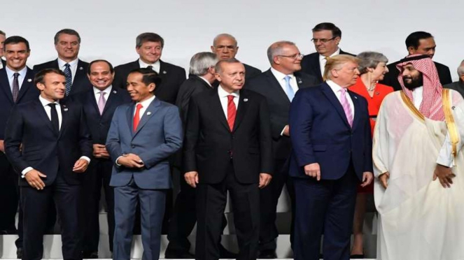 Presiden Joko Widodo menghadiri KTT G20 di Osaka, Jepang,