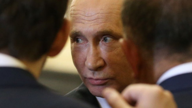 Presiden Rusia Vladimir Putin.-Mikhail Svetlov/Getty