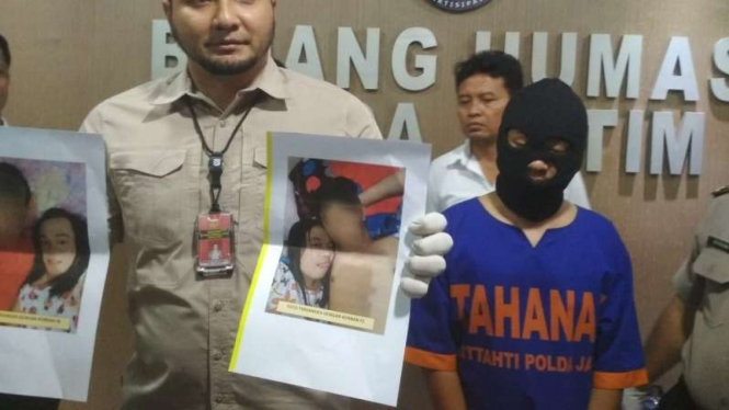 Polisi tangkap PRW, pria yang mengajak anak-anak sodomi.