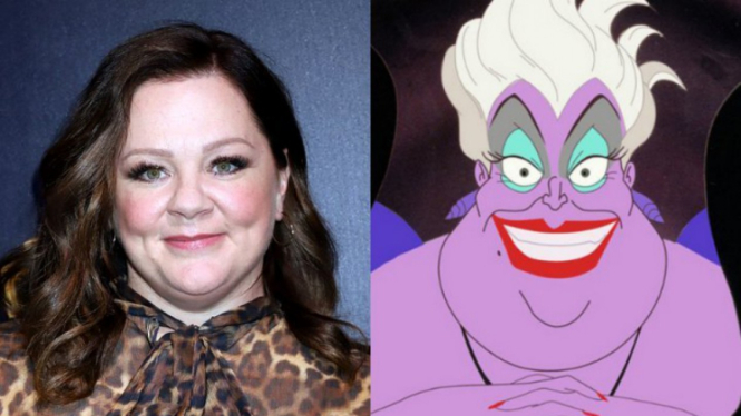  Melissa McCarthy ditawari perankan Ursula di film live action The Little Mermaid.