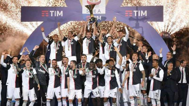 Juventus juara Serie A 2018/2019