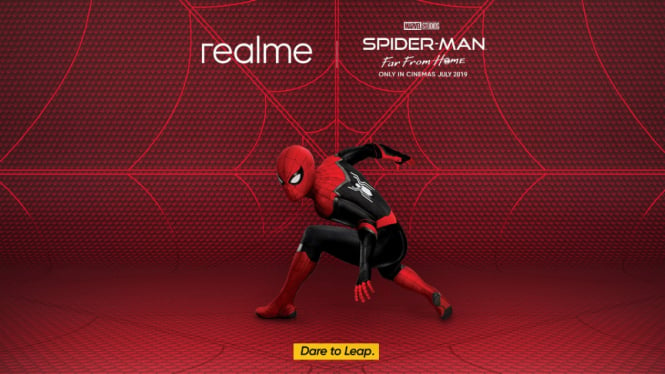 realme berkolaborasi dengan Spider-Man: Far From Home