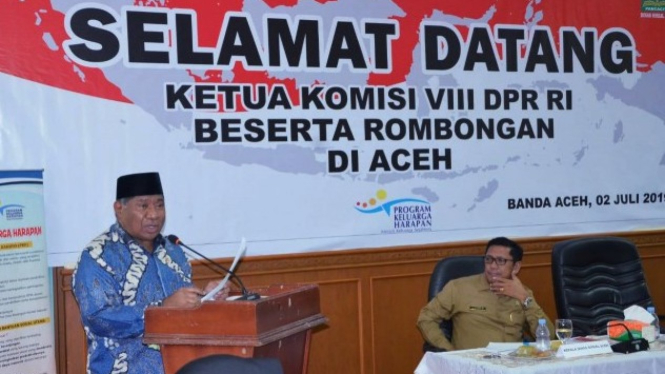 Ketua Komisi VIII DPR RI Ali Taher.