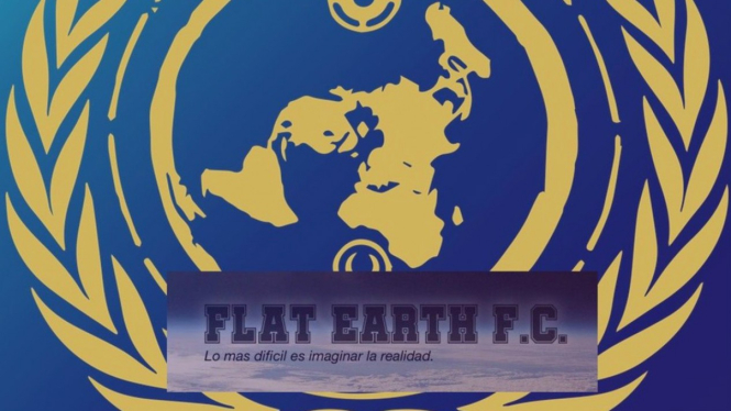 Logo klub sepakbola Flat Earth FC