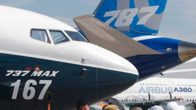 Pesawat Boeing jenis 737 MAX dilarang mengudara sejak Maret 2019 menyusul kecelakaan Ethiopian Airlines.