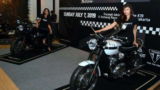 Dua motor baru Triumph edisi terbatas hadir di Jakarta