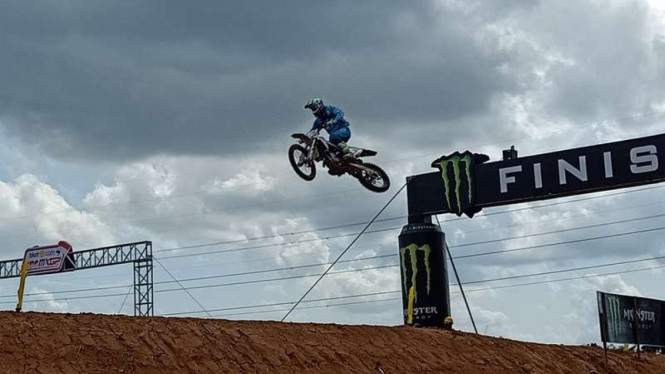 Publik Palembang Bangga Saksikan Crosser Indonesia di MXGP 2019