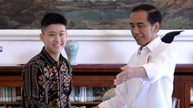 Rich Brian dan Jokowi