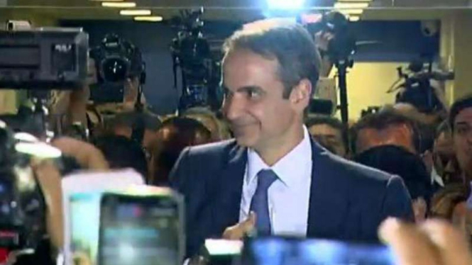 PM terpilih Yunani Kyriakos Mitsotakis