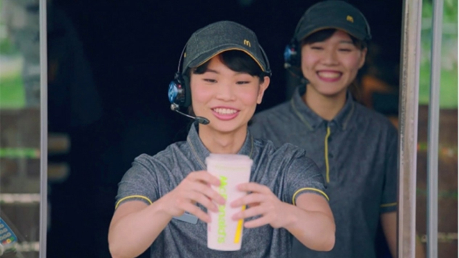 Bintang bulutangkis Taiwan, Tai Tzu Ying jadi pelayan McDonald's