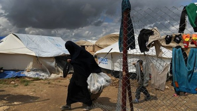 Seorang pengungsi eks-ISIS di wilayah kamp Al Hol, Suriah - Kate Geraghty/Fairfax Media via Getty Images