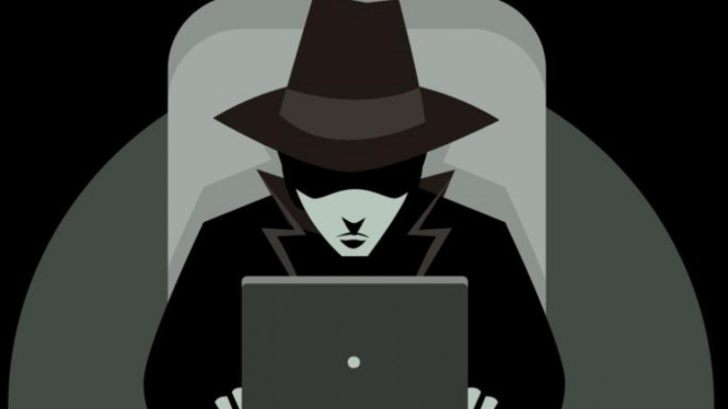 Ilustrasi Hacker.