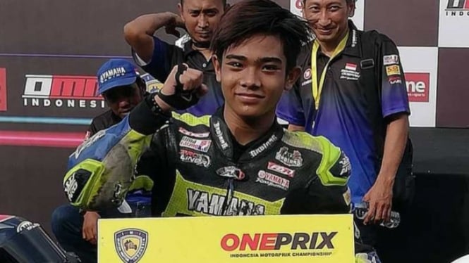 Pembalap Oneprix M. Robbil.