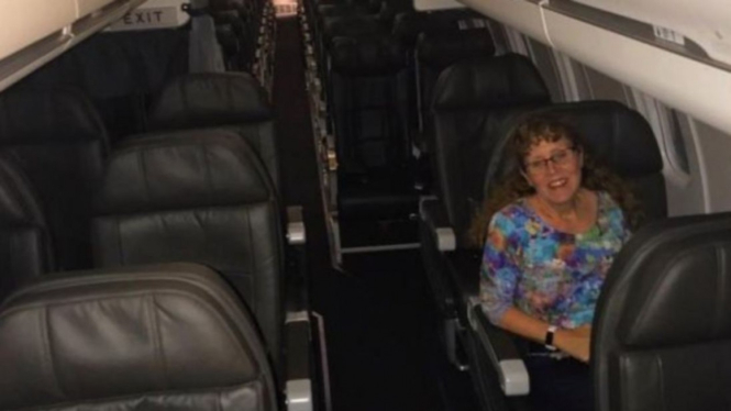 Mary McCormick, satu-satunya penumpang di pesawat tersebut