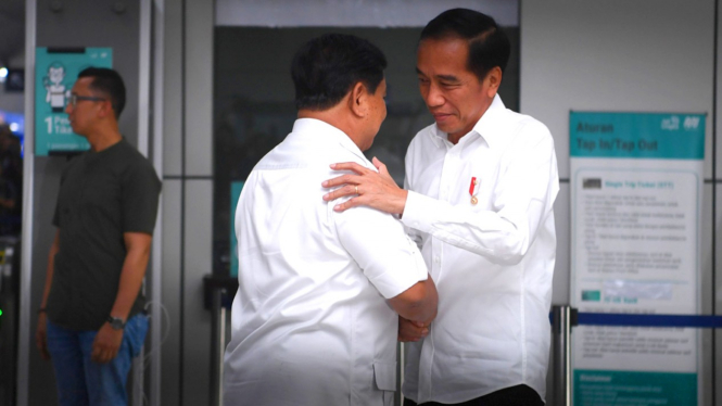 Pertemuan Jokowi-Prabowo