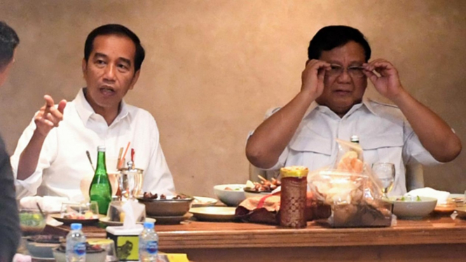 Pertemuan Jokowi-Prabowo