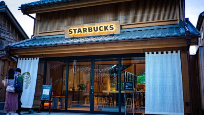 Starbucks di Jepang.