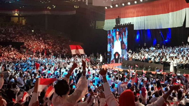 Pidato Jokowi di Sentul 14 Juli 2019. 
