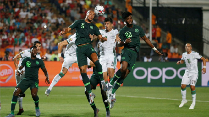 Duel Aljazair versus Nigeria di semifinal Piala Afrika 2019